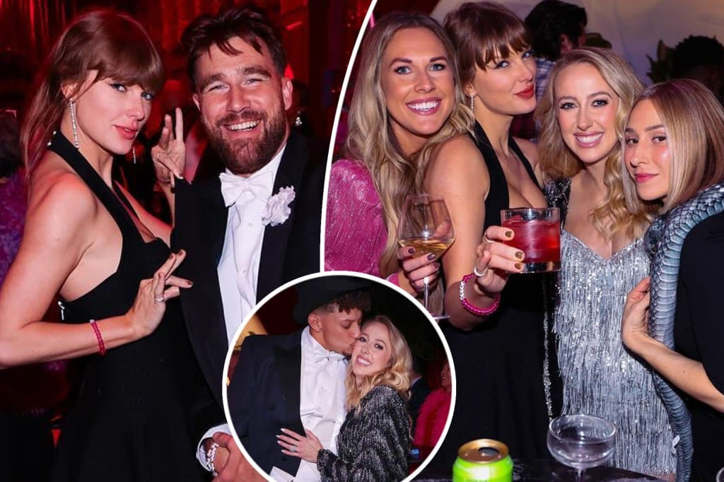 Taylor Swift's Star-Studded Eras Tour Wrap Party: Travis Kelce, Mahomes Duo & More!