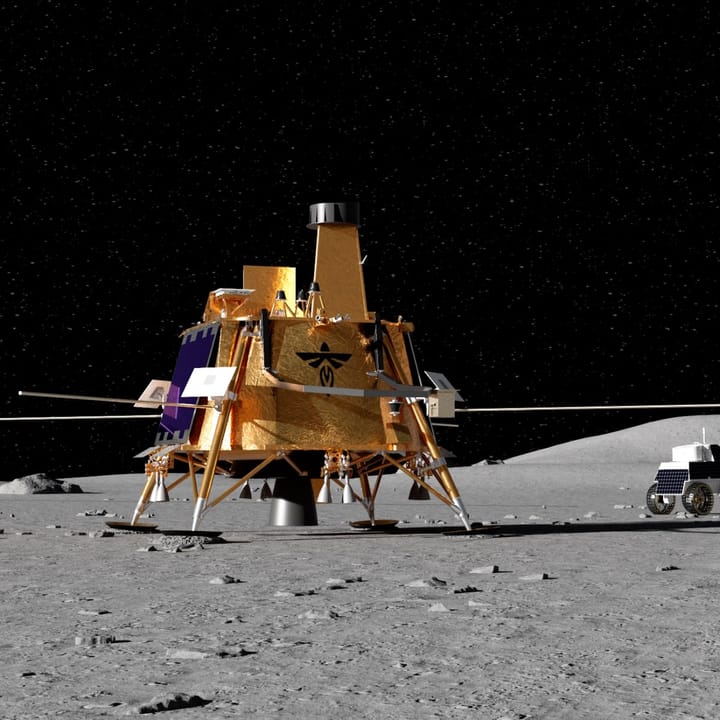 "NASA Awards Firefly Aerospace Third Lunar Lander Mission with Rover for 2028 Launch"